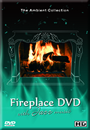 Fireplaces with Flames and Crackling Burning Wood Sounds