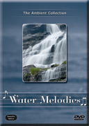 Waterfalls and Alpine Mountain Scenery and Swans and Water Birds
